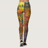 Vincent van Gogh - De Rode Vineyard Leggings (Achterkant)