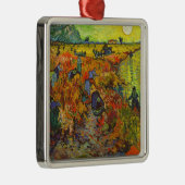 Vincent van Gogh - De Rode Vineyard Metalen Ornament (Rechts)
