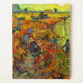 Vincent van Gogh - De Rode Vineyard Planner (Achterkant)