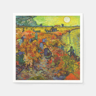 Vincent van Gogh - De Rode Vineyard Servet