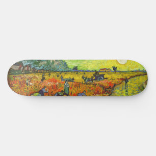 Vincent van Gogh - De Rode Vineyard Skateboard