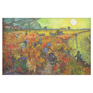 Vincent van Gogh - De Rode Vineyard Stof
