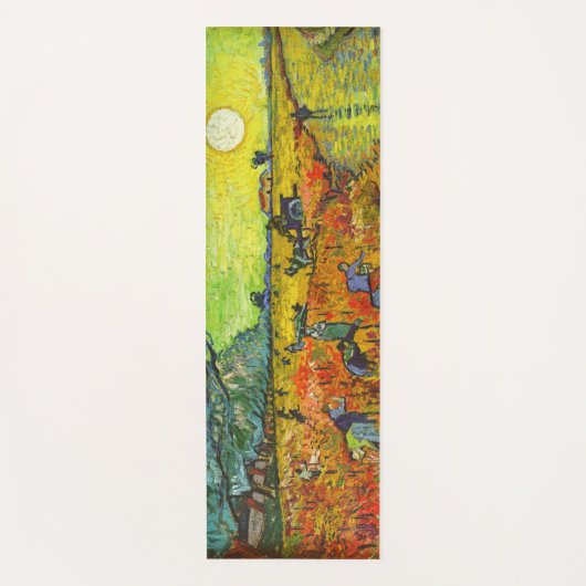 Vincent van Gogh - De Rode Vineyard Yogamat (Voorkant)