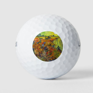 Vincent van Gogh - De rode wijngaard Golfballen