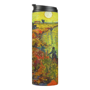 Vincent van Gogh - De Rode Wijngaard Thermosbeker
