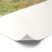 Vincent van Gogh De Roze Orchard Art Print Retro (Hoek)