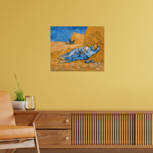 Vincent van Gogh - De Siesta Poster