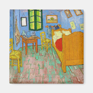 Vincent Van Gogh de slaapkamer in Arles Magneet