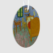 Vincent Van Gogh de slaapkamer Ornament (voorkant)