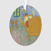 Vincent Van Gogh de slaapkamer Ornament (voorkant)