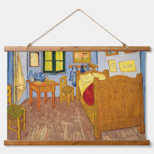 Vincent van Gogh - De slaapkamer van Vincent in Ar Hangend Wandkleed