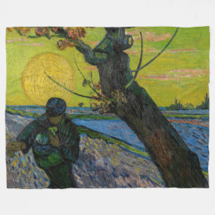 Vincent van Gogh - De Sower Fleece Deken