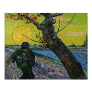 Vincent van Gogh - De Sower Foto Afdruk