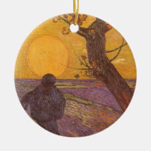 Vincent van Gogh - De Sower Keramisch Ornament