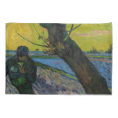 Vincent van Gogh - De Sower Kussensloop (Achterkant)