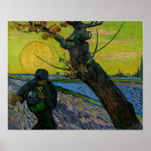 Vincent van Gogh - De Sower Poster