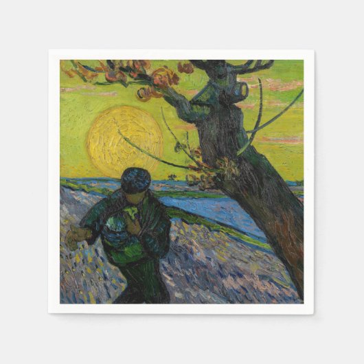 Vincent van Gogh - De Sower Servet (Voorkant)