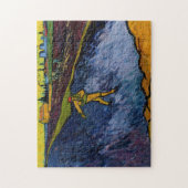 Vincent van Gogh - De Sower: Uitwijkhavens van Arl Legpuzzel (Verticaal)
