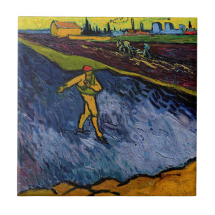 Vincent van Gogh - De Sower: Uitwijkhavens van Arl Tegeltje