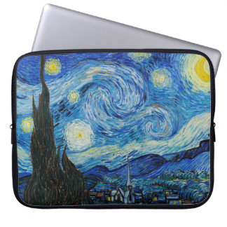 Vincent van Gogh - De sterrenhemel Laptop Sleeve