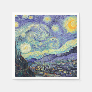 Vincent Van Gogh/ De sterrenhemel Servet