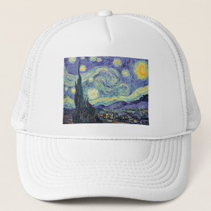 Vincent Van Gogh De sterrenhemel Trucker Pet
