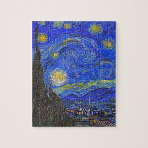 Vincent van Gogh - de Sterrennacht (1889) Legpuzzel