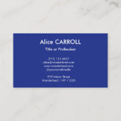 Vincent Van Gogh - de Sterrennacht - de QR-code Visitekaartje (Achterkant)