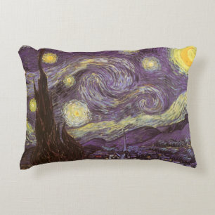 Vincent van Gogh - De sterrennacht Decoratief Kussen