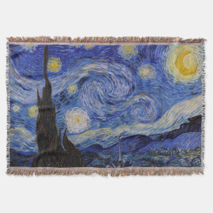 Vincent Van Gogh - De sterrennacht Deken