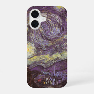 Vincent van Gogh - De sterrennacht iPhone 16 Hoesje