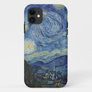 Vincent van Gogh De Sterrennacht, juni 1889 iPhone 11 Hoesje