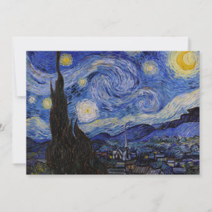 Vincent Van Gogh - De sterrennacht Kaart