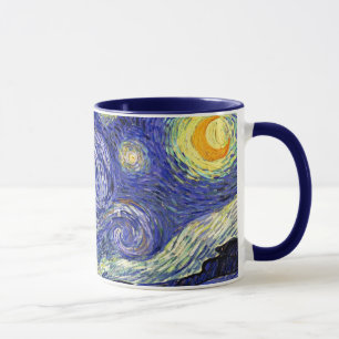 Vincent Van Gogh - De sterrennacht Kunstschilderij Mok