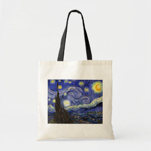 Vincent Van Gogh - De sterrennacht Kunstschilderij Tote Bag