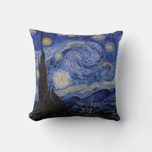Vincent Van Gogh - De sterrennacht Kussen