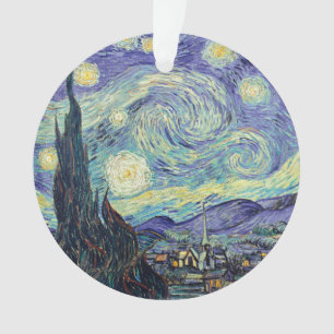 Vincent Van Gogh De Sterrennacht Ornament