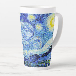 Vincent Van Gogh, De sterrennacht-schilderij Latte Mok
