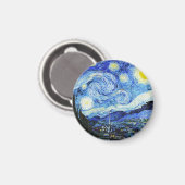 Vincent Van Gogh, De sterrennacht-schilderij Magneet (Voorkant / Achterkant)