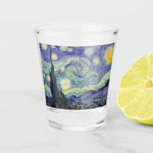 Vincent Van Gogh De Sterrennacht Shot Glas