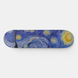 Vincent Van Gogh - De sterrennacht Skateboard