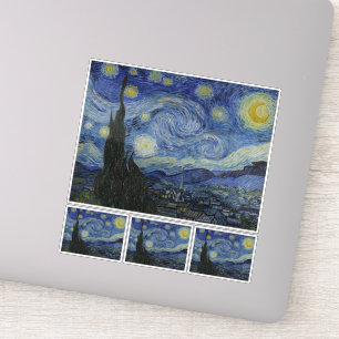 Vincent Van Gogh, de Sterrennacht Sticker