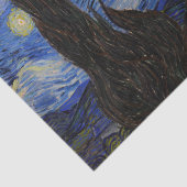 Vincent Van Gogh - De sterrennacht Tissuepapier (Detail)