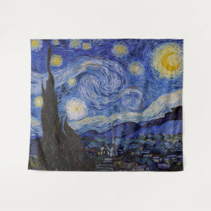Vincent Van Gogh - De sterrennacht Wandkleed