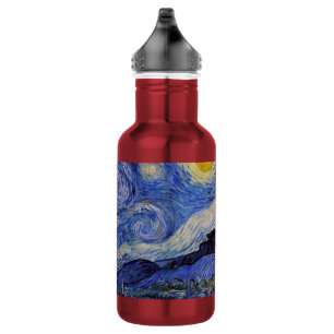Vincent Van Gogh - De sterrennacht Waterfles
