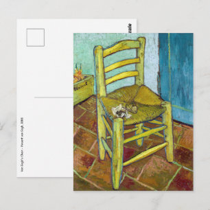 Vincent van Gogh - De stoel van Van Gogh Briefkaart