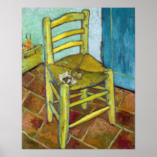 Vincent van Gogh - De stoel van Van Gogh Poster