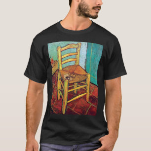 Vincent Van Gogh - De stoel van Vincent met pijp T-shirt