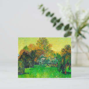 Vincent van Gogh, De tuin van de dichter, Feestdagenkaart