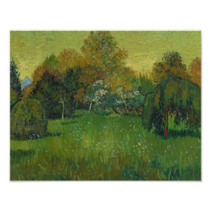 Vincent van Gogh - De tuin van de dichter Foto Afdruk